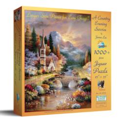 A Country Evening Service Religious Jigsaw Puzzle