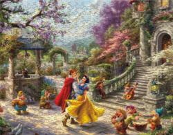 4 in 1 Thomas Kinkade Disney Princess  Movies & TV Jigsaw Puzzle