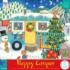 Happy Camper - Christmas Camper Christmas Jigsaw Puzzle
