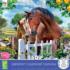 At the Gardens Gate Horse Jigsaw Puzzle