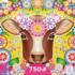 Groovy Animals - Cow Animals Jigsaw Puzzle