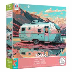 Cool Camping Landscape Jigsaw Puzzle
