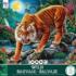 Wild Night Tiger Big Cats Jigsaw Puzzle