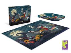 Graveyard Party Oversized Nightmare Before Christmas Disney Jigsaw Puzzle