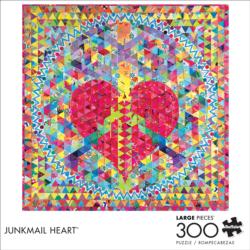 Junkmail Heart Valentine's Day Jigsaw Puzzle