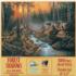 Forest Shadows Wolf Jigsaw Puzzle