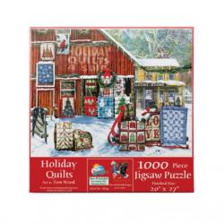 Holiday Quilts Christmas Jigsaw Puzzle