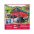 Stopping at the Quilt Barn Farm Jigsaw Puzzle