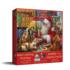 Santa's Quilting Workshop Cats Jigsaw Puzzle
