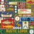 Rustic Lodge - Lake Life Collage Jigsaw Puzzle