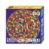 The Puzzler Round Puzzle Rainbow & Gradient Jigsaw Puzzle