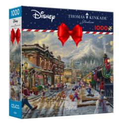 Candy Cane Express, Thomas Kinkade Holiday - Scratch and Dent Christmas Jigsaw Puzzle