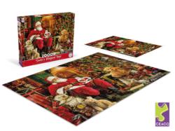 Santa's Magical Toys Christmas Jigsaw Puzzle