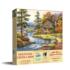 Mountain Creek Cabin Lakes & Rivers Jigsaw Puzzle