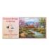 Covered Bridge in Spring Countryside Jigsaw Puzzle