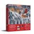 Cardinals At Home for Christmas Birds Jigsaw Puzzle