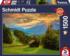Sunset Over the Mountain Village of Wamberg Landscape Jigsaw Puzzle