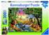 Evening at the Waterhole Jungle Animals Jigsaw Puzzle