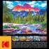 Tetons Alpenglow, Grand Tetons, WY Travel Jigsaw Puzzle