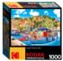 Symi With Boats In The Harbor, Greece Boats Jigsaw Puzzle