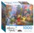 Fairytale Cottage Forest Jigsaw Puzzle