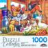 Barnyard Puppy Pals Dogs Jigsaw Puzzle