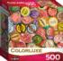 Tray of Colorful Vintage Bottlecaps Food and Drink Jigsaw Puzzle