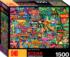 Neon Retro Signs Nostalgic & Retro Jigsaw Puzzle