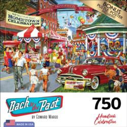 Back To The Past - Hometown Celebration 2 Nostalgic & Retro Jigsaw Puzzle
