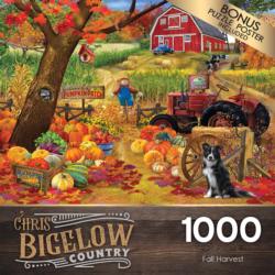 Fall Harvest Farm Jigsaw Puzzle