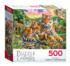 Tiger Family Forest Jigsaw Puzzle