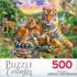 Tiger Family Forest Jigsaw Puzzle