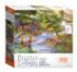 Fishing From the Banks Landscape Jigsaw Puzzle