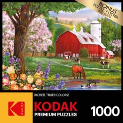 Spring Morning Farm Jigsaw Puzzle