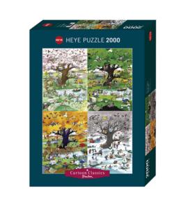 4 Seasons Fall Jigsaw Puzzle