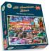 All American Diner Vehicles Jigsaw Puzzle