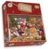 Red House and Yellow Sleigh Around the House Jigsaw Puzzle By Pomegranate