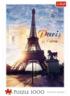 Paris At Dawn Landmarks & Monuments Jigsaw Puzzle