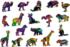 Rainbow Wild Cat Cats Shaped Puzzle
