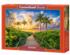 Colorful Sunrise in Miami, USA Beach & Ocean Jigsaw Puzzle