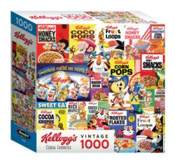 Cereal Favorites Food and Drink Jigsaw Puzzle
