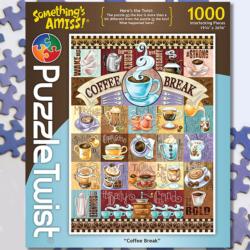 Coffee Break Twist Puzzle - Scratch and Dent Food and Drink Jigsaw Puzzle
