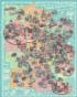 Midwest Indie Bookstore Roadmap - Mixed Up! Maps & Geography Jigsaw Puzzle