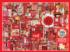 Red Collage Jigsaw Puzzle