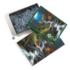 Mountain Cascade Forest Jigsaw Puzzle