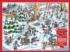 DoodleTown: Hockey Town Winter Jigsaw Puzzle