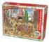 DoodleTown: Elves at Work - Scratch and Dent Humor Jigsaw Puzzle