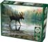 Moose Crossing Forest Animal Jigsaw Puzzle