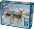 Winter Deer Forest Animal Jigsaw Puzzle
