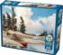 A Day at the Lake Boat Jigsaw Puzzle